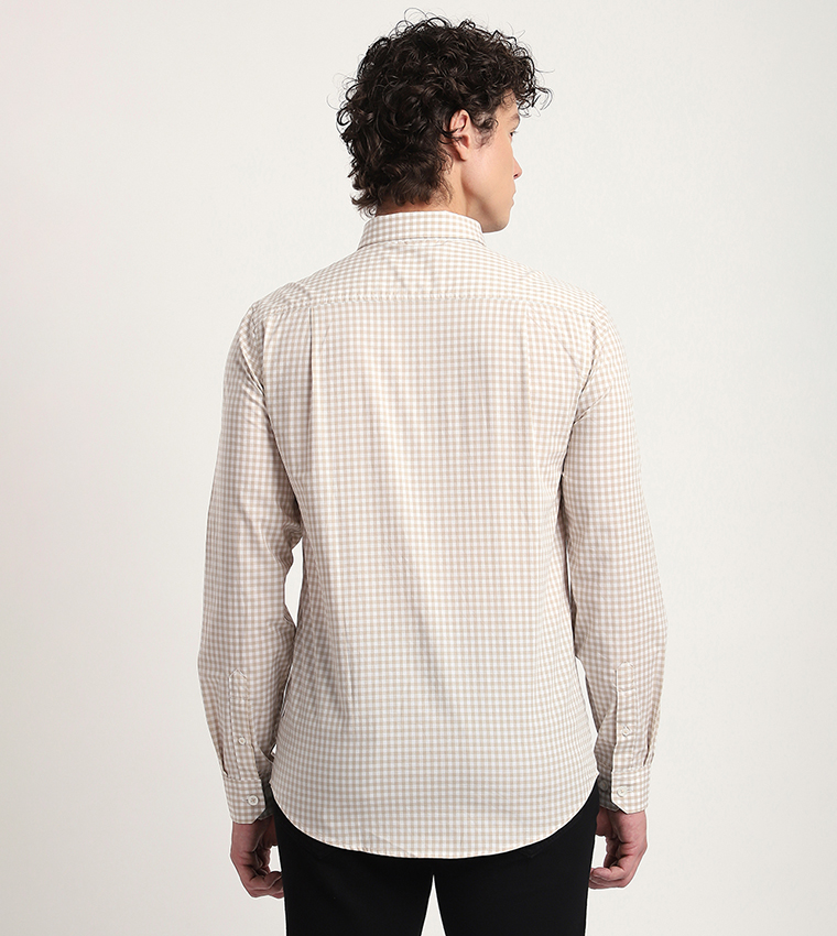 Plaid Long Sleeves Casual Shirt