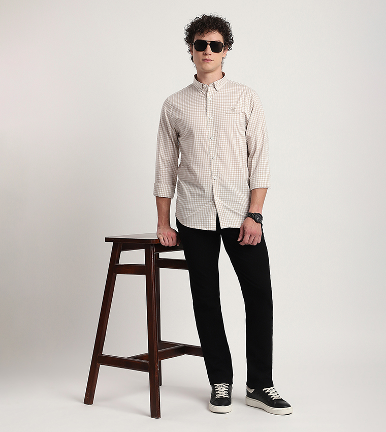 Plaid Long Sleeves Casual Shirt