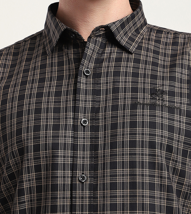 Plaid Long Sleeves Casual Shirt