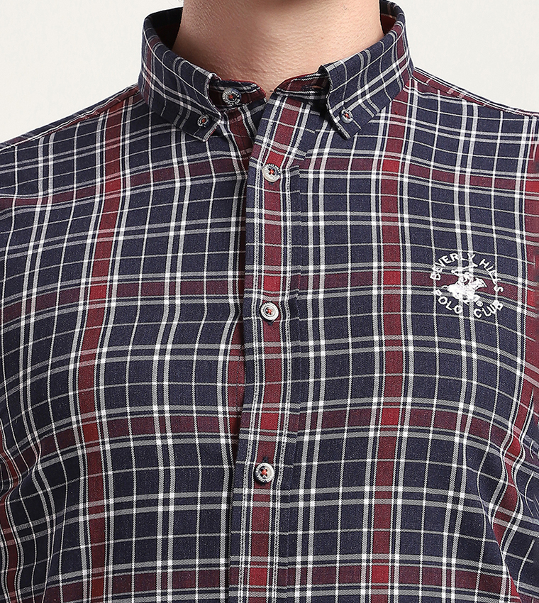 Plaid Long Sleeves Casual Shirt