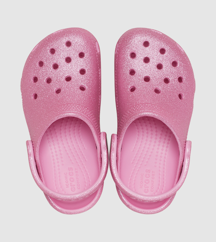 Toddlers' Classic Glitter Clog