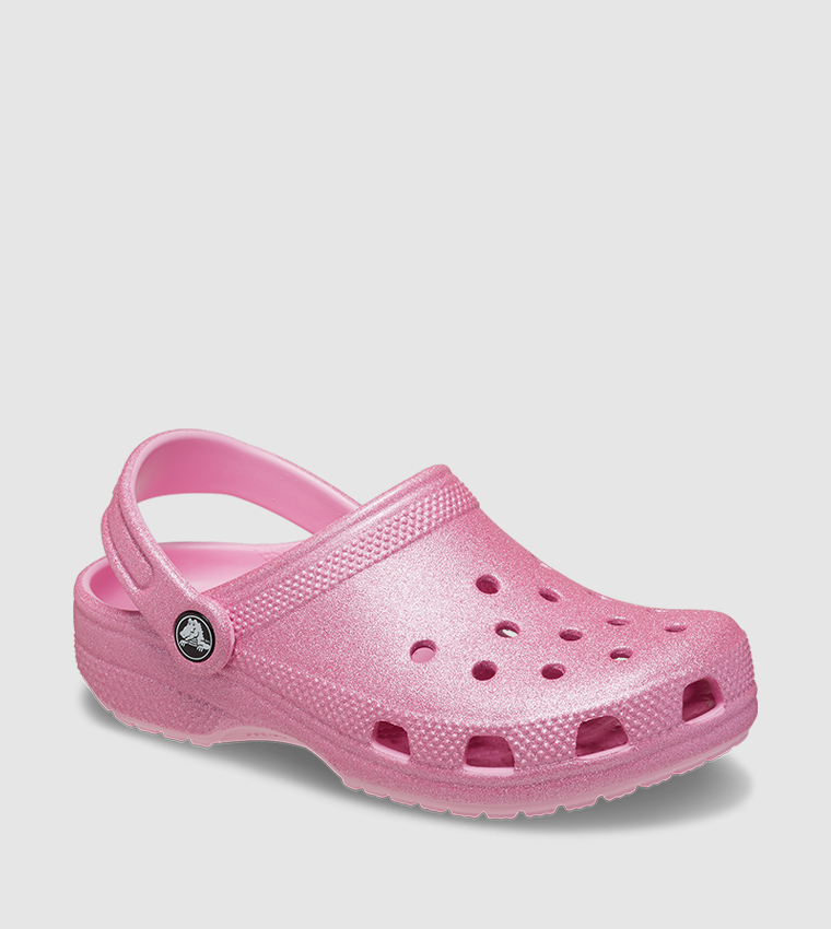 Kids' Classic Glitter Clog