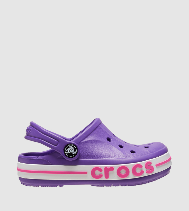 Buy Crocs Toddler's Bayaband Clog In Purple 6thStreet UAE