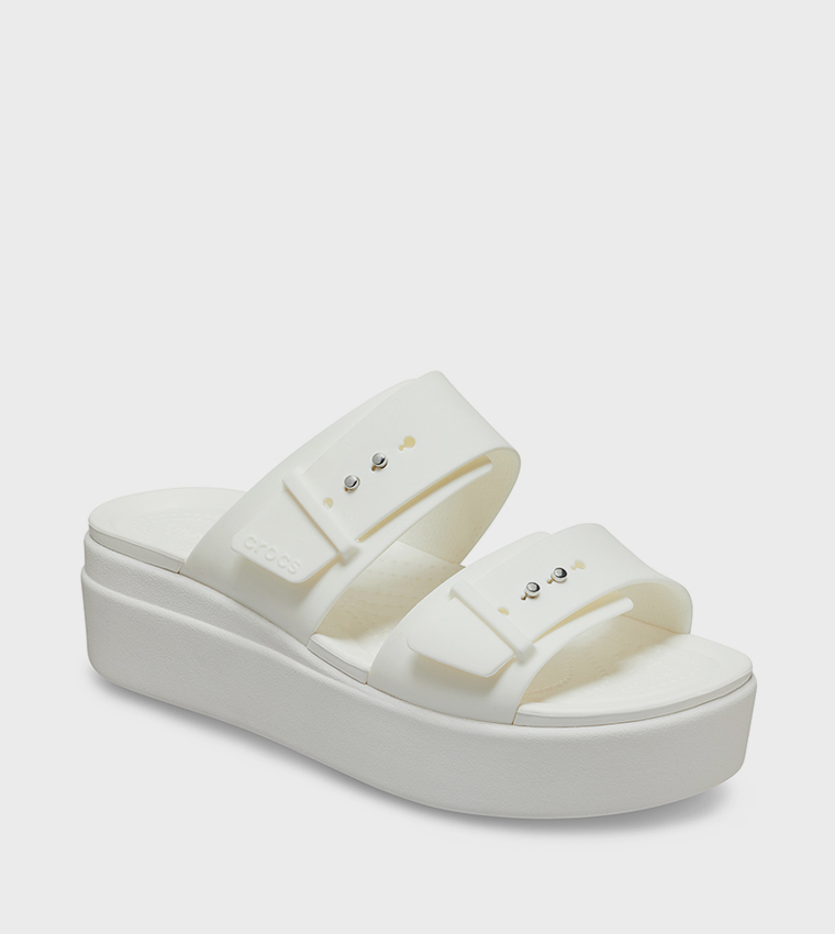 Brooklyn Buckle  Low Wedge