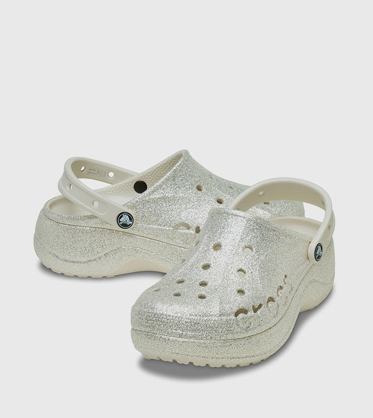 Baya Platform Glitter Clog