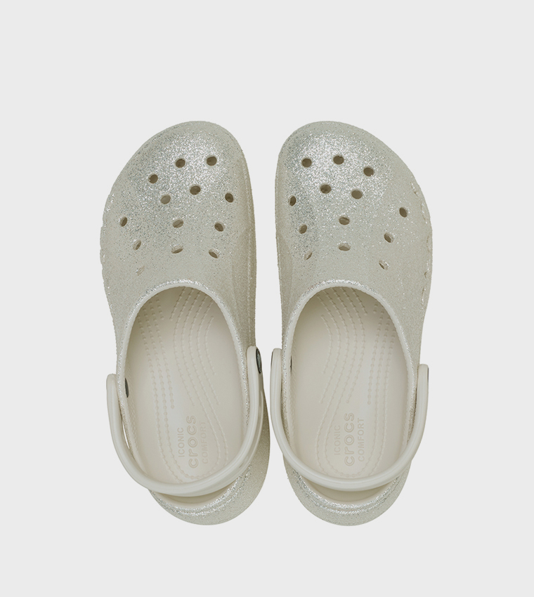 Baya Platform Glitter Clog