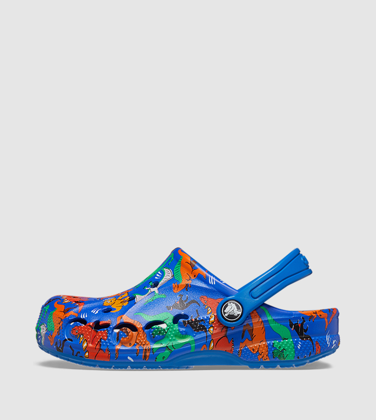 Buy Crocs Toddlers Baya Seasonal Printed Clog In Blue 6thStreet Bahrain