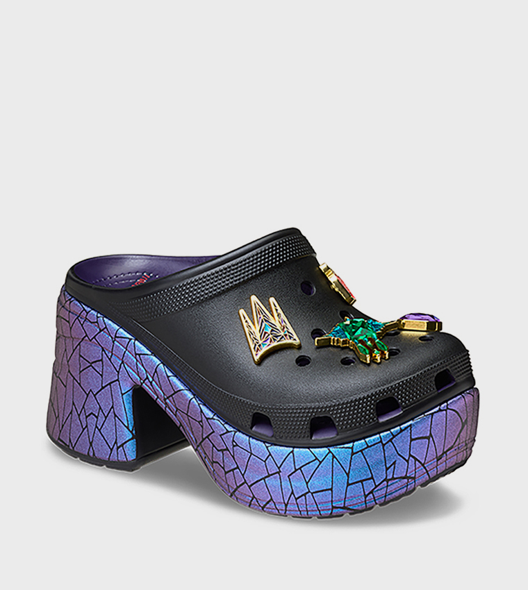 Snow White Siren Clog