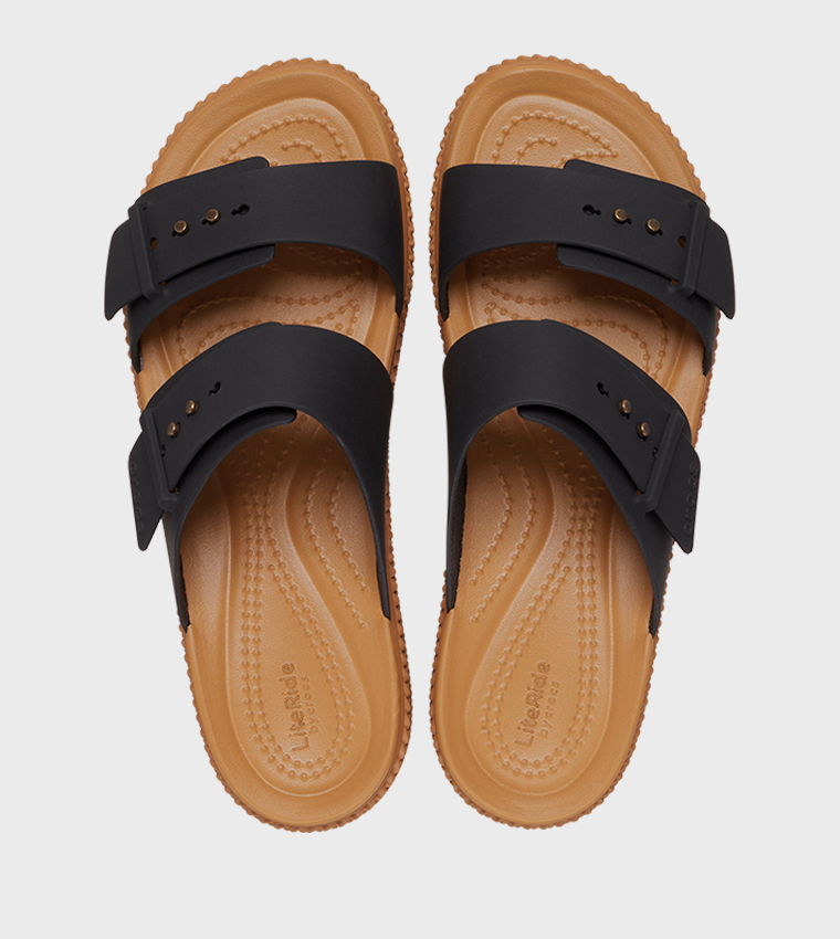 Brooklyn Woven Buckle Low Wedge