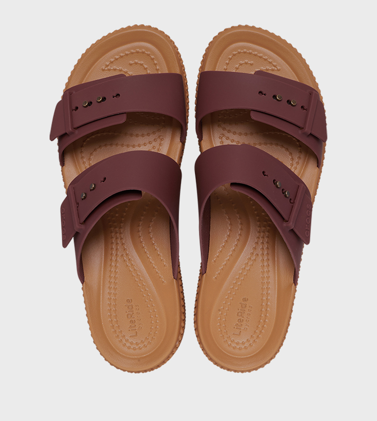 Brooklyn Woven Buckle Low Wedge