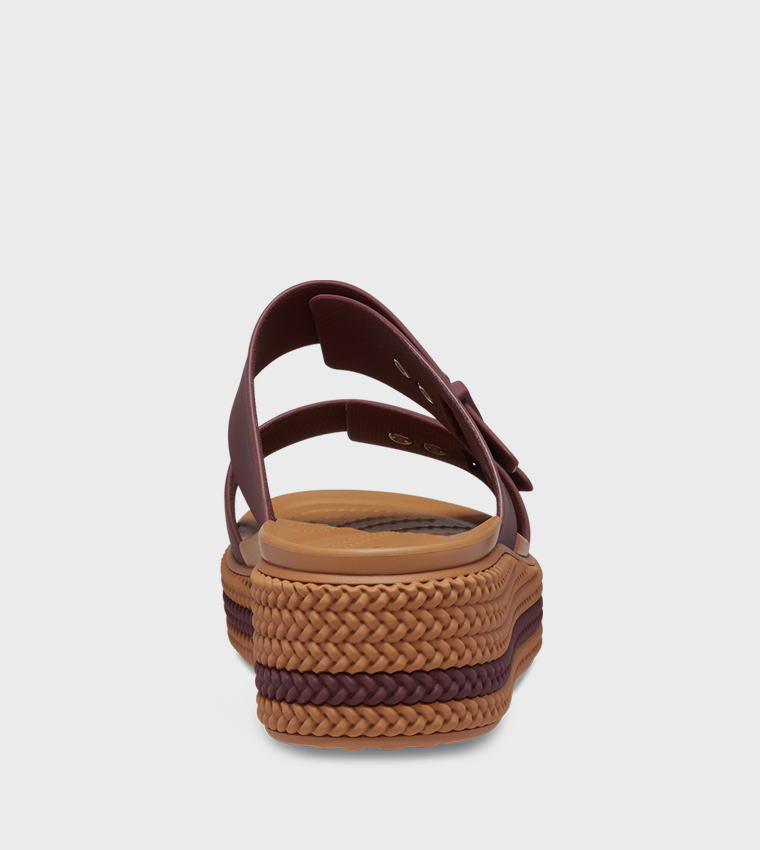 Brooklyn Woven Buckle Low Wedge