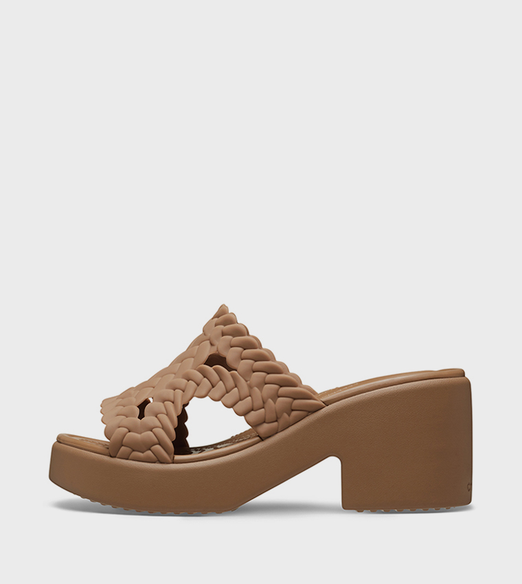Brooklyn Woven Slide Heel