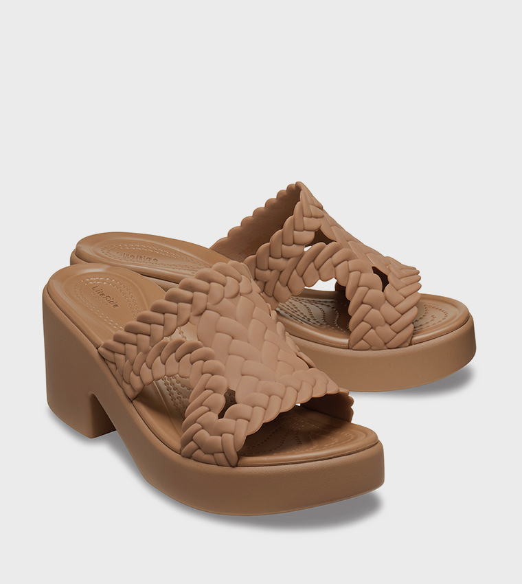Brooklyn Woven Slide Heel