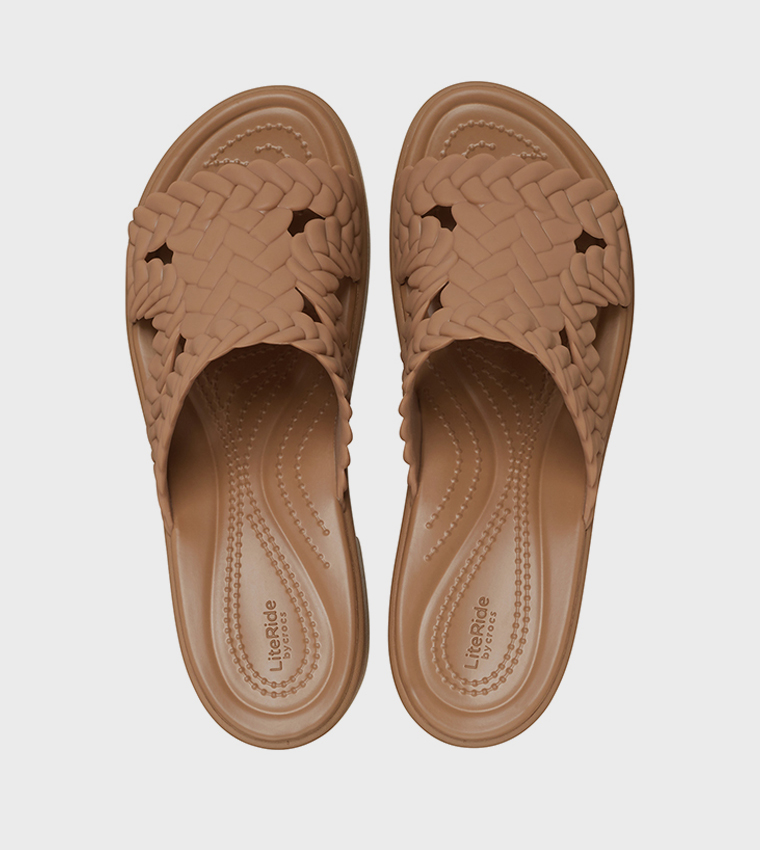 Brooklyn Woven Slide Heel