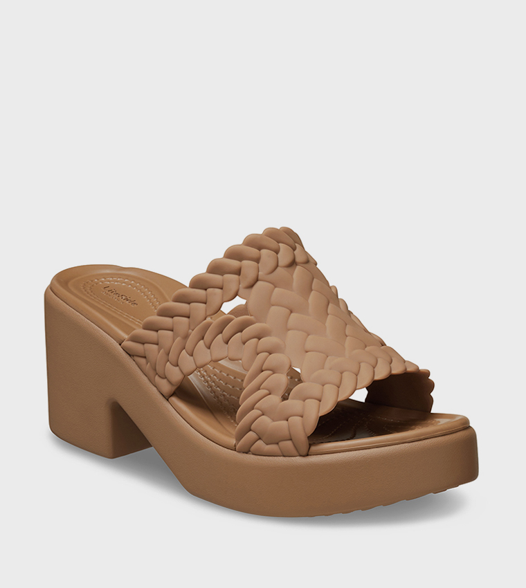 Brooklyn Woven Slide Heel
