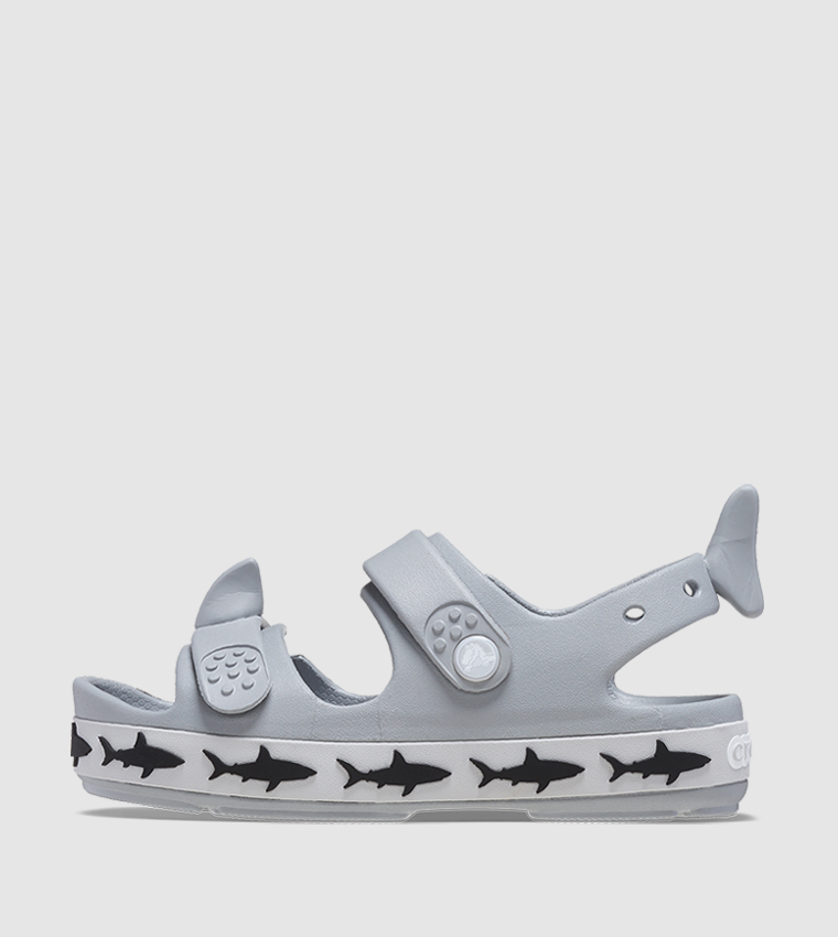 Toddlers' Crocband Cruiser Shark Sandal