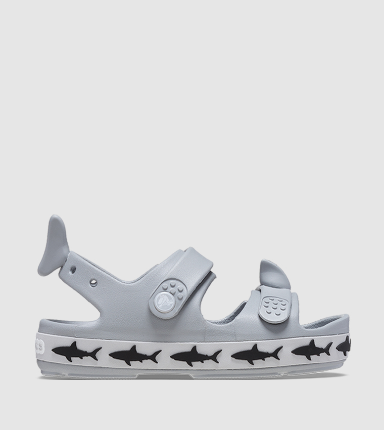 Toddlers' Crocband Cruiser Shark Sandal