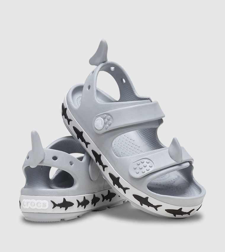 Toddlers' Crocband Cruiser Shark Sandal