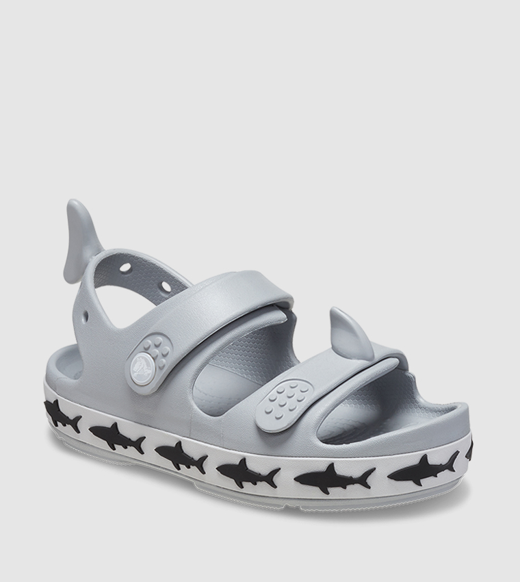 Toddlers' Crocband Cruiser Shark Sandal