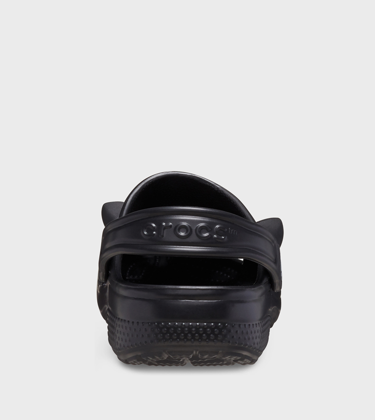 Toddlers' Classic Glow Black Cat Clog 