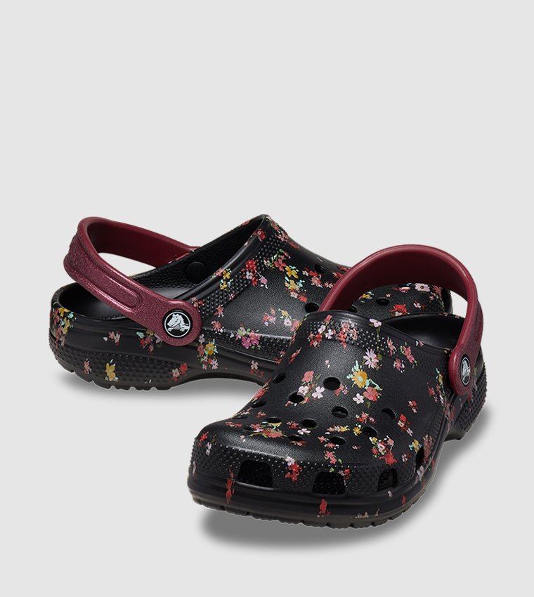 Kids' Classic Ditsy Floral Clog