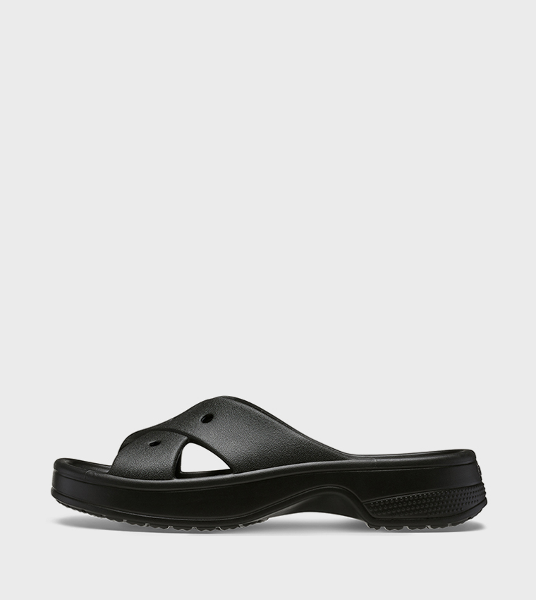 Classic Cross Strap Slides