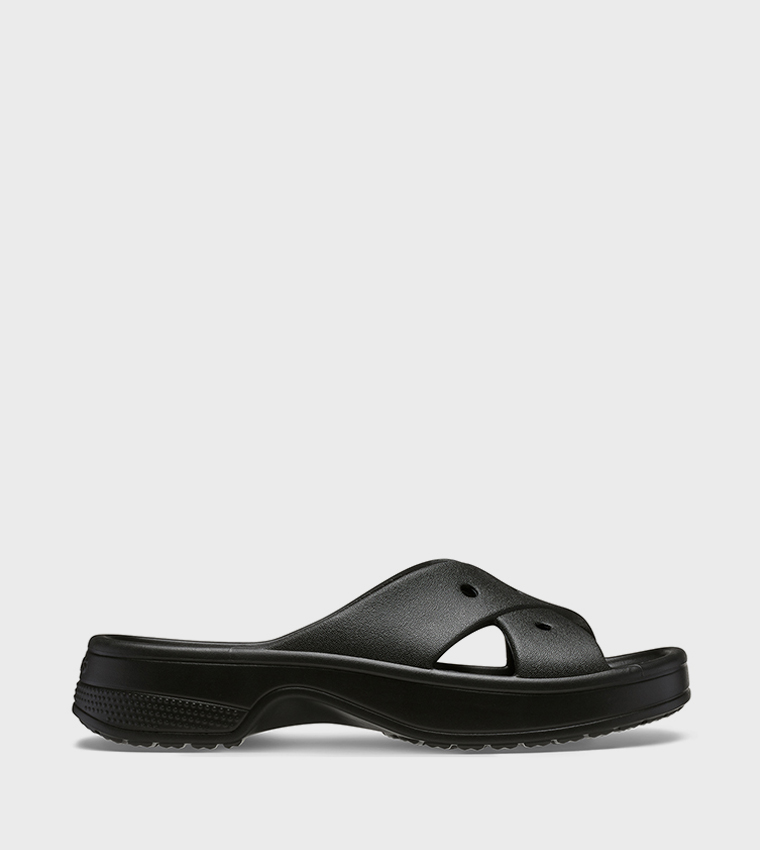 Classic Cross Strap Slides
