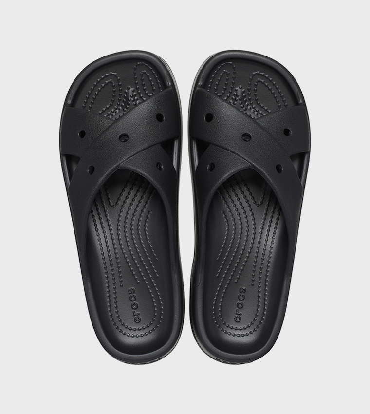 Classic Cross Strap Slides