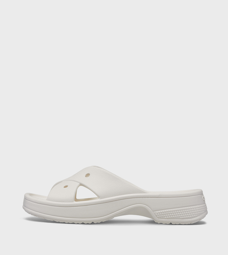 Classic Cross Strap Slides