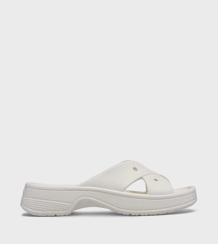 Classic Cross Strap Slides