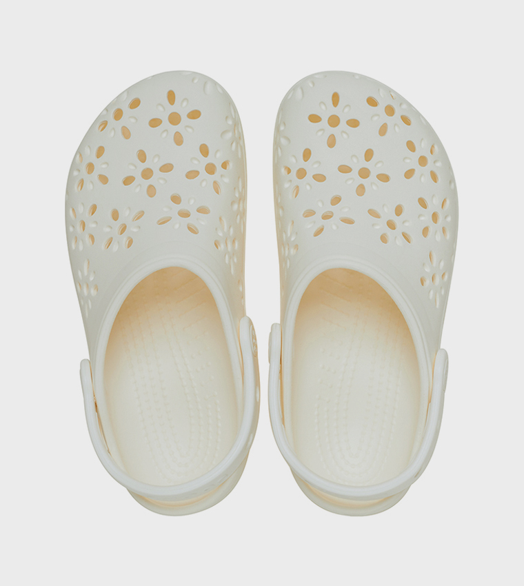 Classic Floral Cut Out Clog