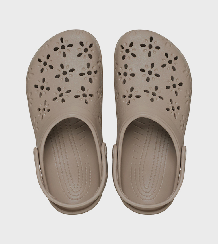 Classic Floral Cut Out Clog