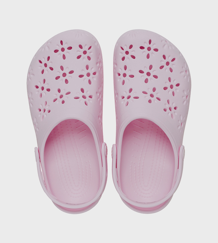 Classic Floral Cut Out Clog