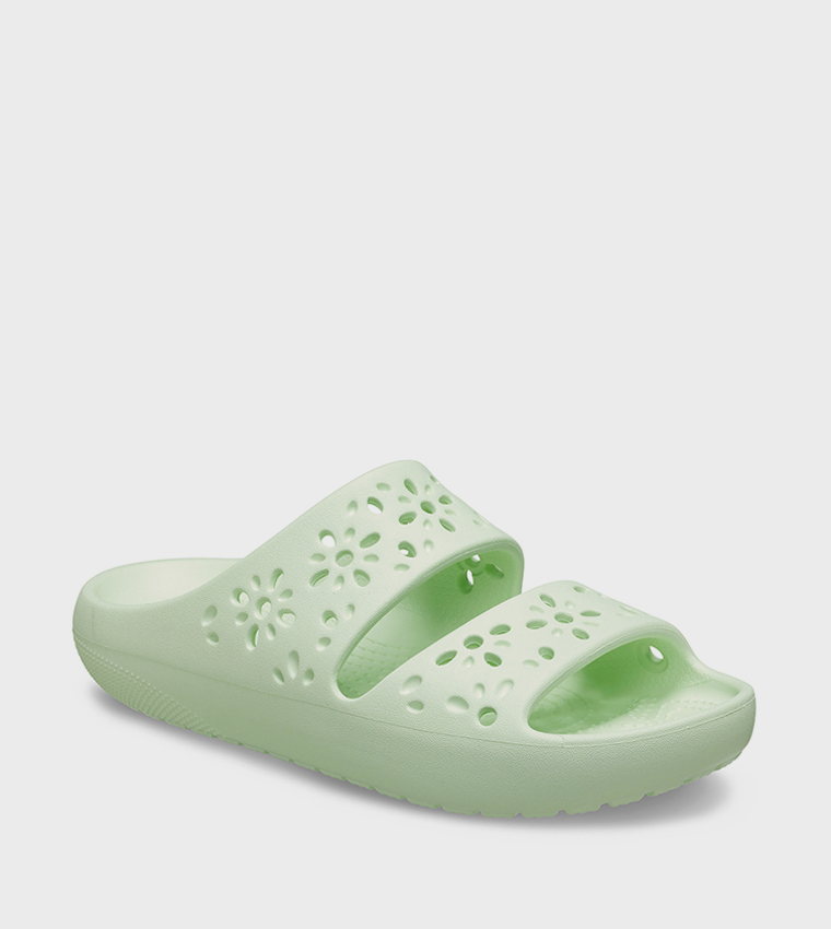 Classic Floral Cut Out Sandal