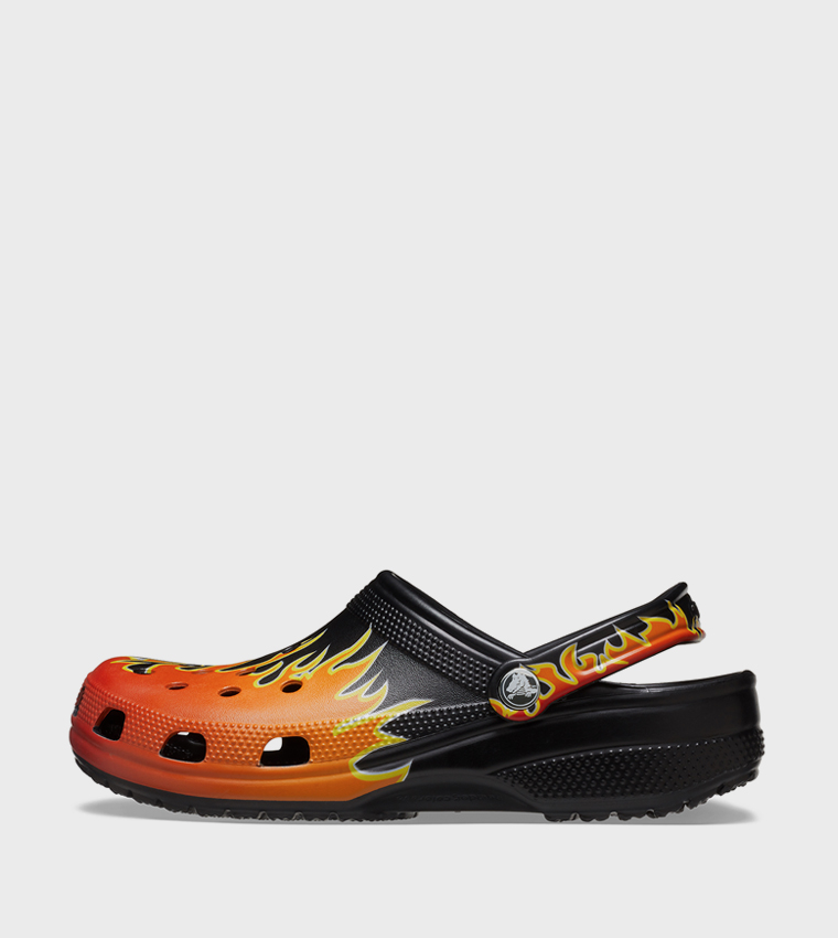 Classic Flames Clog