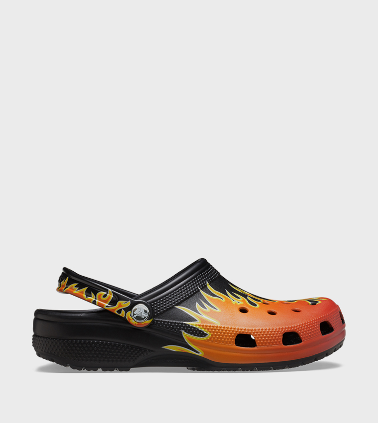 Classic Flames Clog