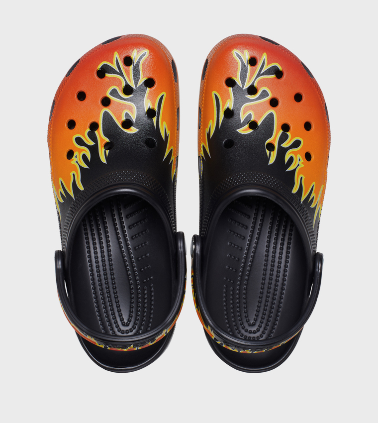 Classic Flames Clog