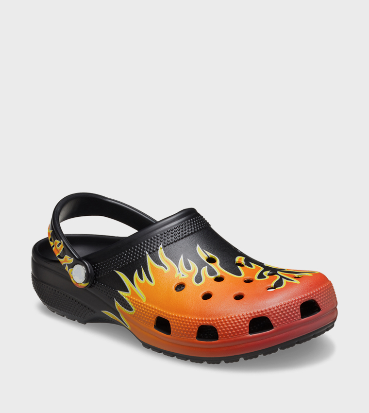 Classic Flames Clog