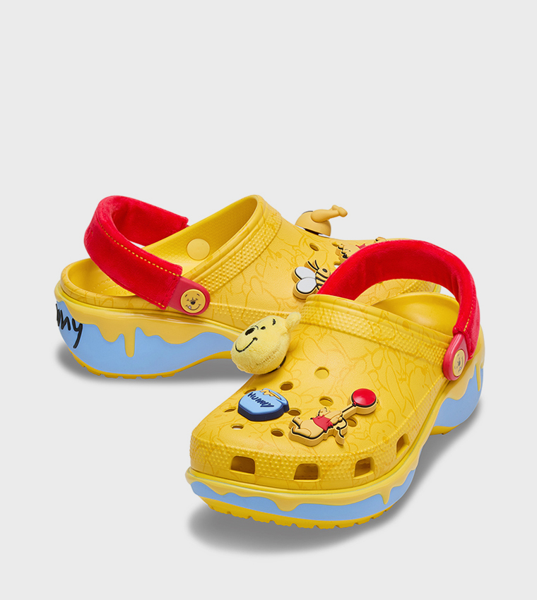 Winnie The Pooh Classic Platform Clog 