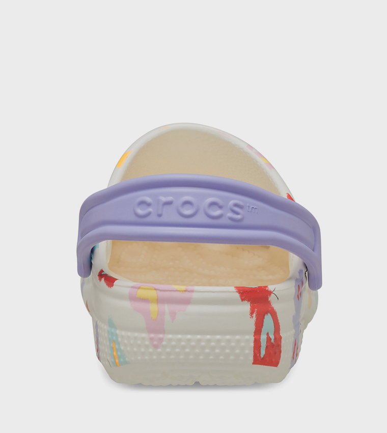 Kids' Classic Butterfly Graphic Clog