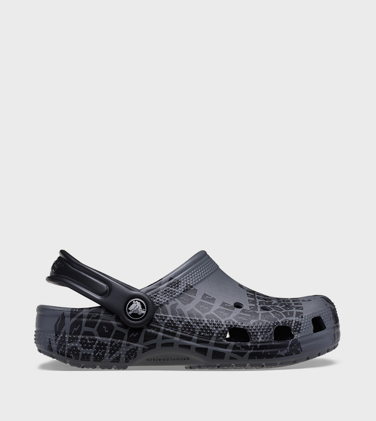 Kids' Classic Tire Print Clog 