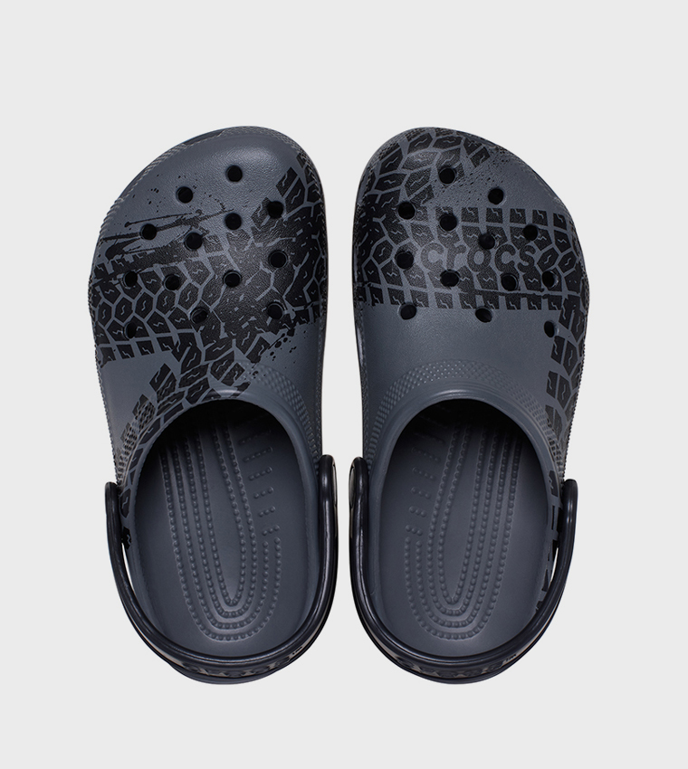 Kids' Classic Tire Print Clog 