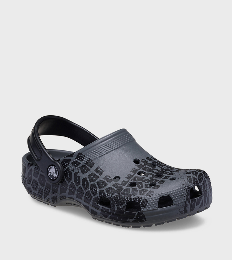 Kids' Classic Tire Print Clog 