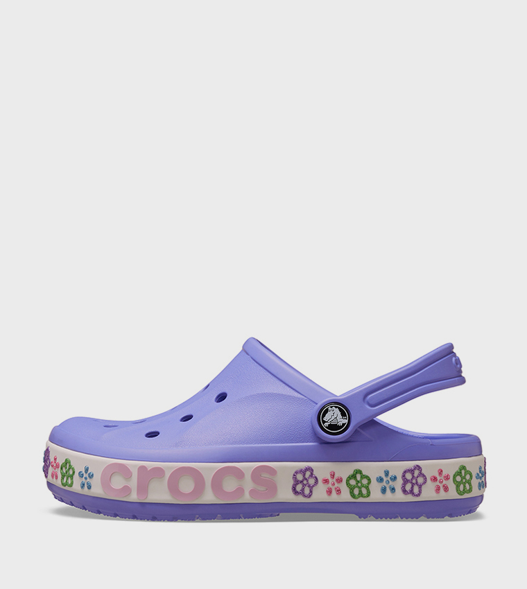 Kids' Bayaband Flower Band Clog 