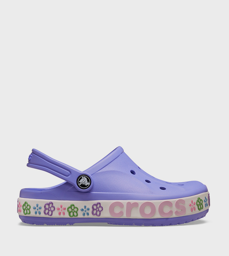 Kids' Bayaband Flower Band Clog 