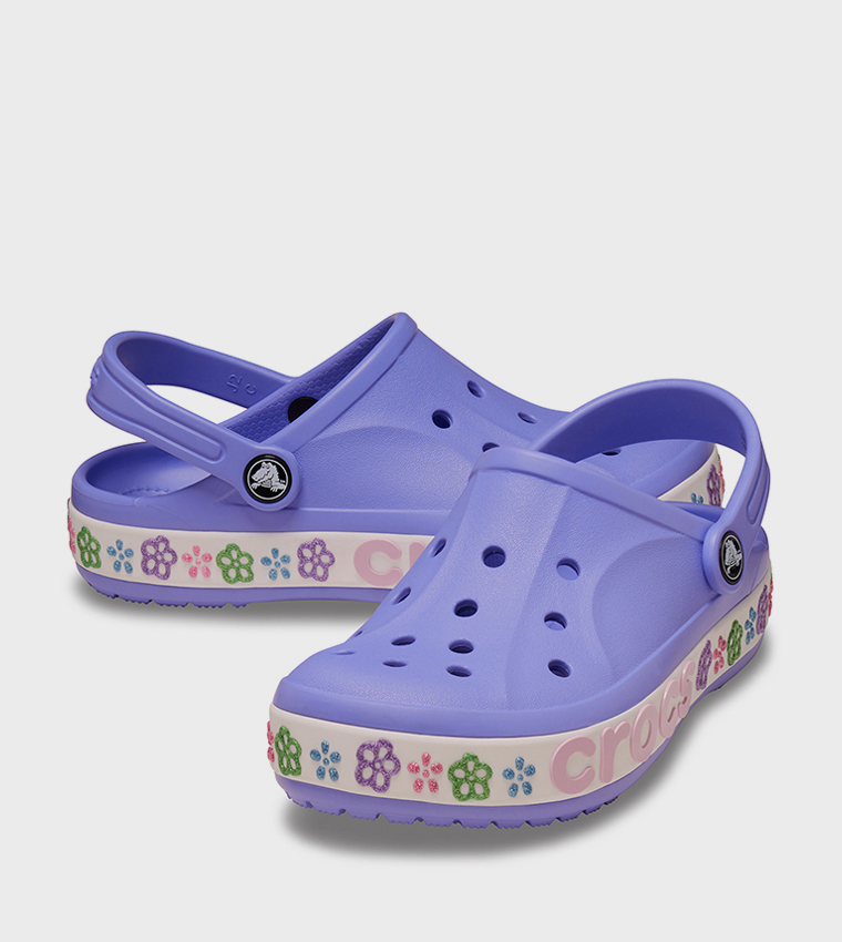 Kids' Bayaband Flower Band Clog 