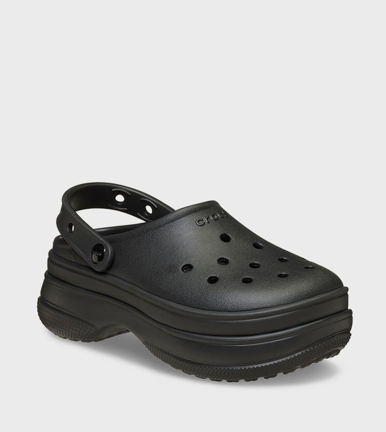 Classic Stacked Clog