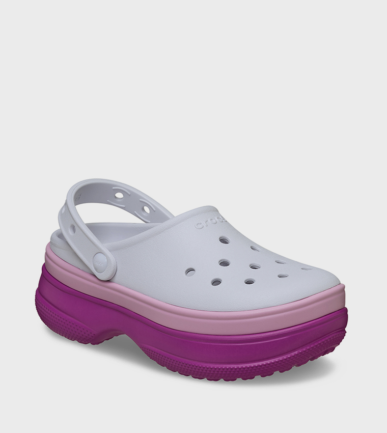 Classic Stacked Clog