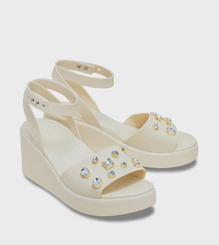 Brooklyn Gems Ankle Strap Wedge