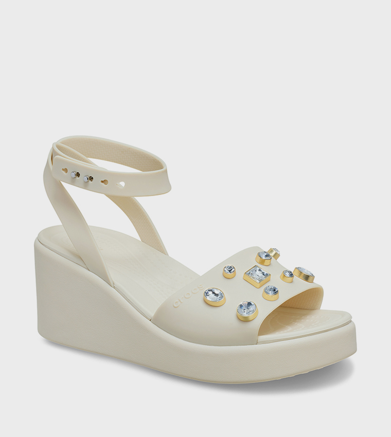 Brooklyn Gems Ankle Strap Wedge